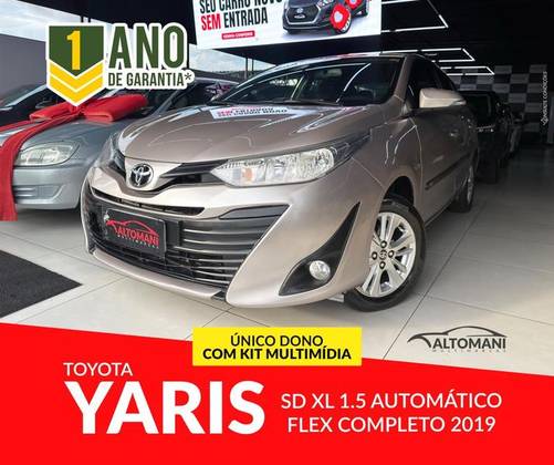 TOYOTA YARIS 1.5 16V FLEX SEDAN XL MULTIDRIVE
